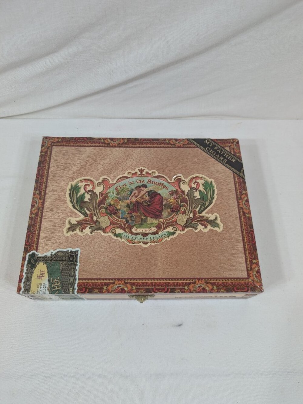 My Fathers Flor De Las Antillas Wooden Cigar Box